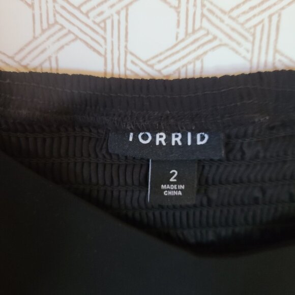 Torrid Peplum Chiffon Midi Cami Plus Size 2 - Picture 2 of 9